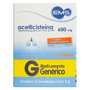 ACETILCISTEINA 600MG C/16ENV