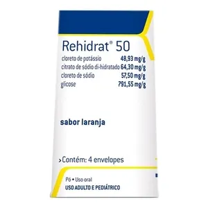 REHIDRAT 50 C/4 ENV LARANJA