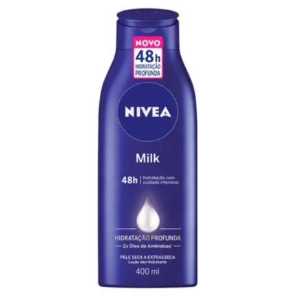LOCAO NIVEA MILK PELE EXTRA SEC 400ML