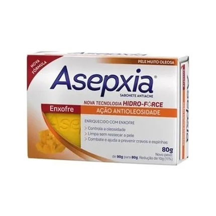 ASEPXIA STE ENXOFRE 80G