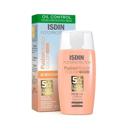 ISDIN FUSION WATER FPS50 COR MEDIA C/50ML