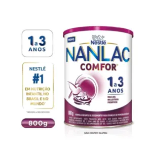 LEITE NANLAC COMFOR 3 800G