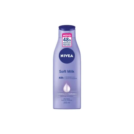 LOCAO NIVEA SOFT MILK PELE SECA 200ML