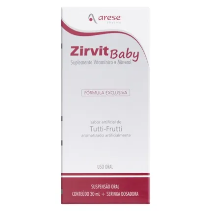 ZIRVIT BABY 30ML TUTTI-FRUTTI