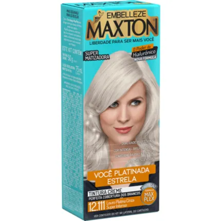 T MAXTON KIT PRAT 12.111 LOURO PLATINA CINZA S.INT