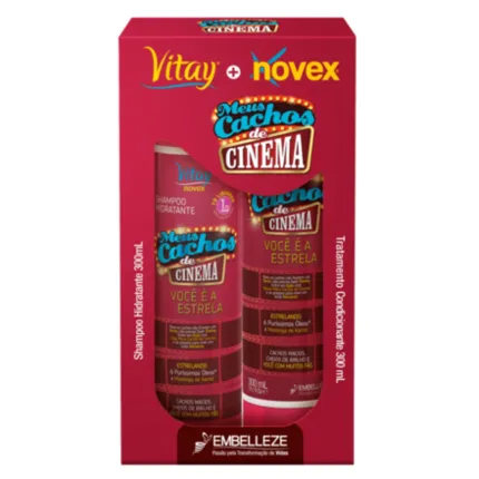 KIT VITAY NOVEX SH+COND CACHOS CINEMA