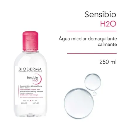 SENSIBIO H2O BIODERMA SOL MICELAR DEMAQ 250ML