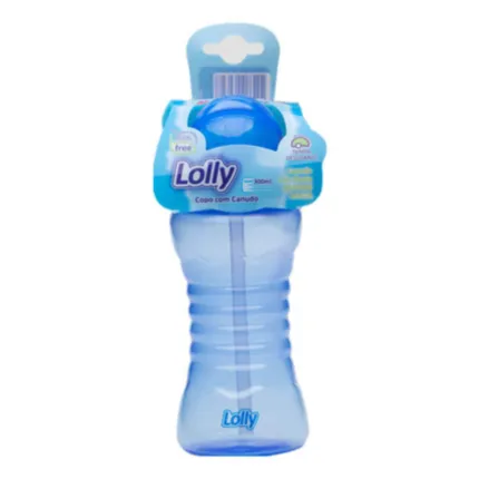 LOLLY COPO C/CANUDO 18+ AZUL
