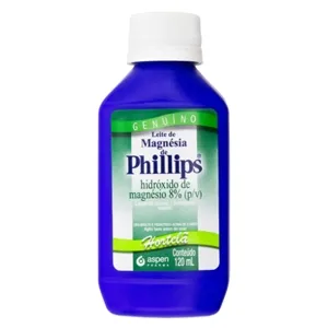 LEITE MAGNESIA PHILLIPS HORTELA C/120ML