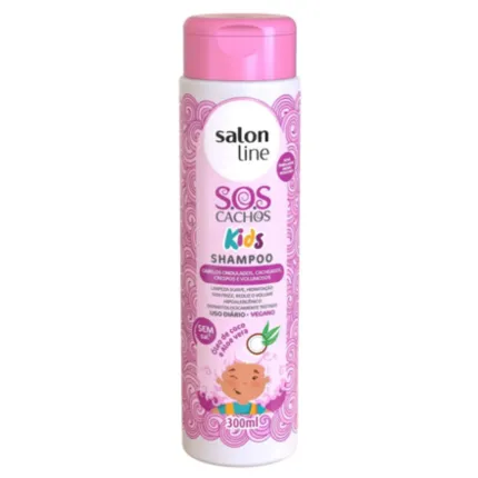 SH KIDS SALON LINE CACHOS/CRESPOS 300ML