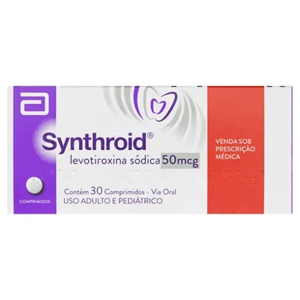 SYNTHROID 50MCG C/30CPR