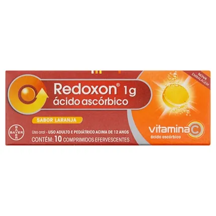 REDOXON 1G LARANJA C/10CPR