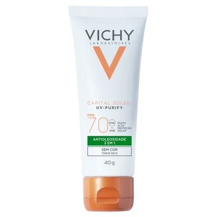 VICHY CAPITAL SOLEIL FPS70 PURIFY 3EM1 S/COR