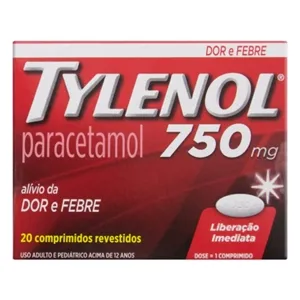 TYLENOL 750MG C/20CPR