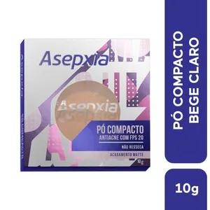 ASEPXIA PO COMPACTO FPS20 BEGE CLARO 10G