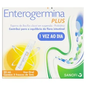 ENTEROGERMINA PLUS 5 FRASCOS 5ML