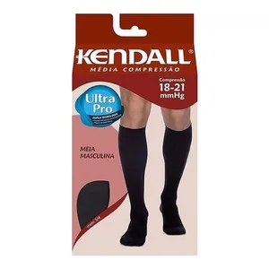 MEIA KENDALL MEDIA COMP 1813 G PRETO MASC