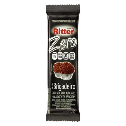 BARRA CEREAL RITTER ZERO BRIGADEIRO 25G