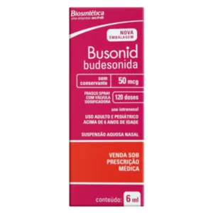BUSONID 50MCG SOL  NASAL 120DOSES