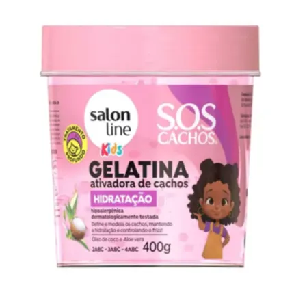 GELATINA KIDS SALON LINE HIDRATAÇAO 400G
