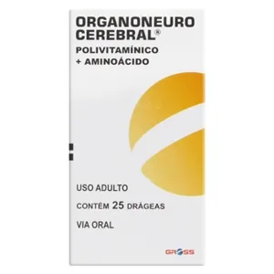 ORGANONEURO CEREBRAL C/25DRG