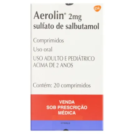AEROLIN 2MG C/20CPR