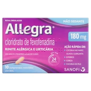 ALLEGRA 180MG C/10CPR
