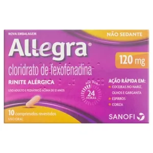 ALLEGRA 120MG C/10CPR
