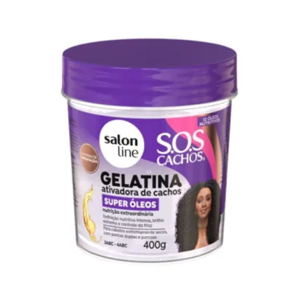 GELATINA SALON LINE SUPER OLEOS 400G