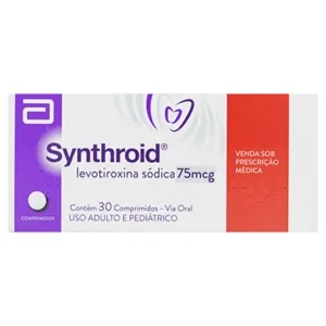 SYNTHROID 75MCG C/30CPR