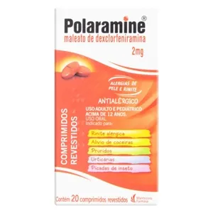 POLARAMINE 2MG C/20CPR