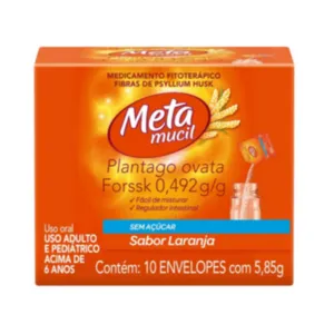 METAMUCIL LARANJA C/10SACHES