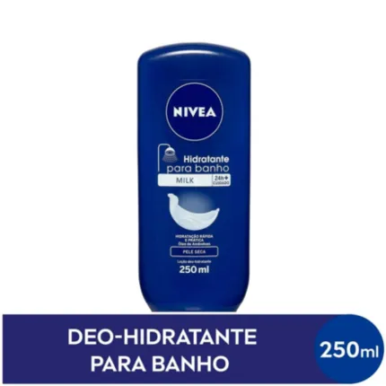 HIDRAT BANHO NIVEA MILK PELE SECA 250ML