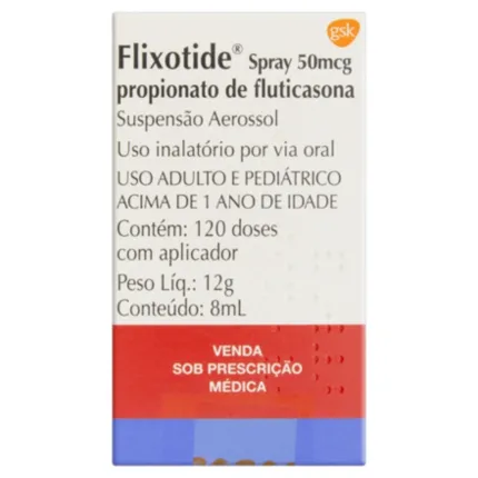 FLIXOTIDE 50MCG SPRAY 120 DOSES