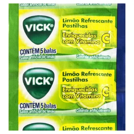 VICK PASTILHA LIMAO C/5PST