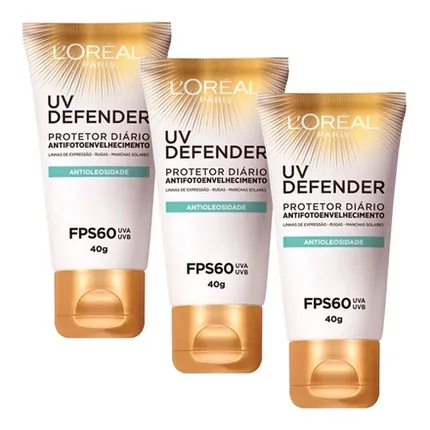 BLOQ SOLAR UV LOREAL FPS60 FACIAL ANTIOLEOSIDA