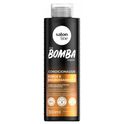 COND SOS BOMBA SALON LINE FORÇA E ENGROSS 300ML