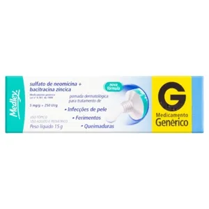 SULFATO NEOMICINA+BACIT POM C/15G