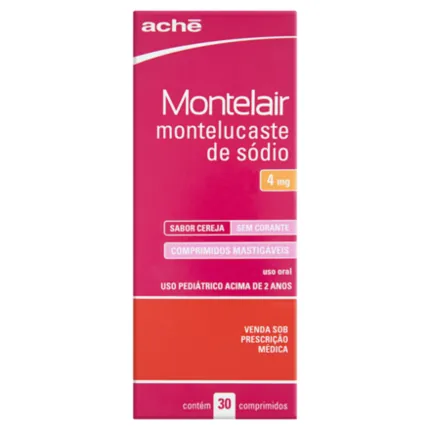 MONTELAIR 4MG C/30CPR MASTIGAVEL
