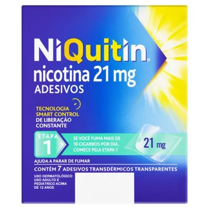NIQUITIN 21MG C/7 ADS