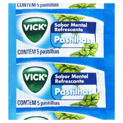 VICK PASTILHA MENTA C/5PST