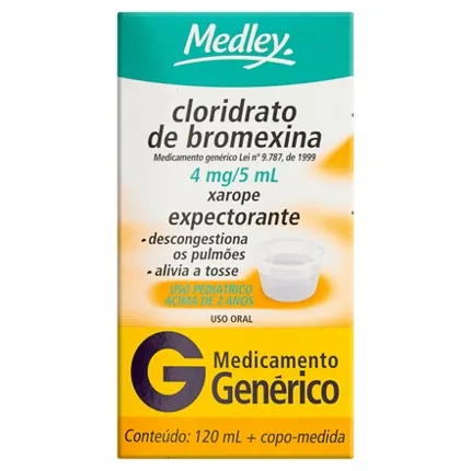 CLOR DE BROMEXINA XPE 4MG/5ML C/120ML