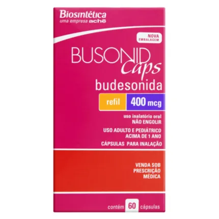 BUSONID 400MCG C/60CPS