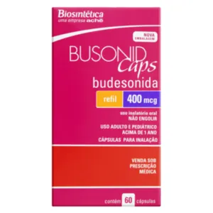 BUSONID 400MCG C/60CPS
