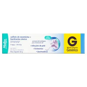 SULFATO NEOMICINA+BACIT POM C/50G