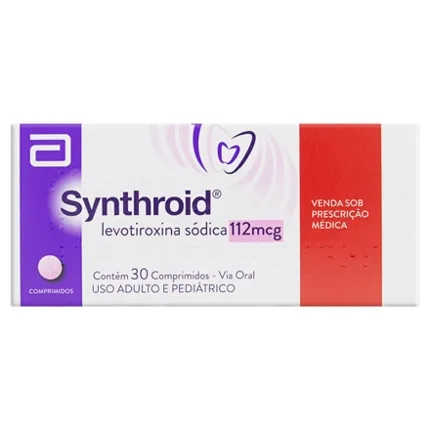 SYNTHROID 112MCG C/30CPR