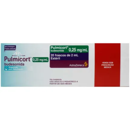 PULMICORT 0,25MG C/20 FRASCOS 2ML