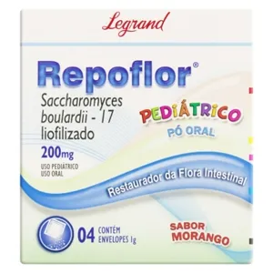 REPOFLOR 200MG C/4 ENV