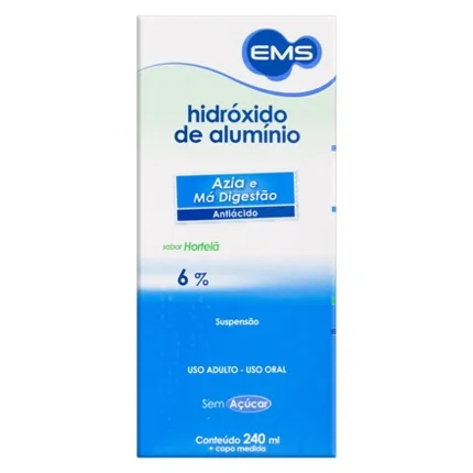HIDROXIDO DE ALUMINIO SUSP C/240ML
