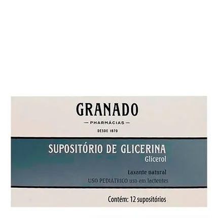 SUPOSITORIO DE GLICERINA INF C/12UND